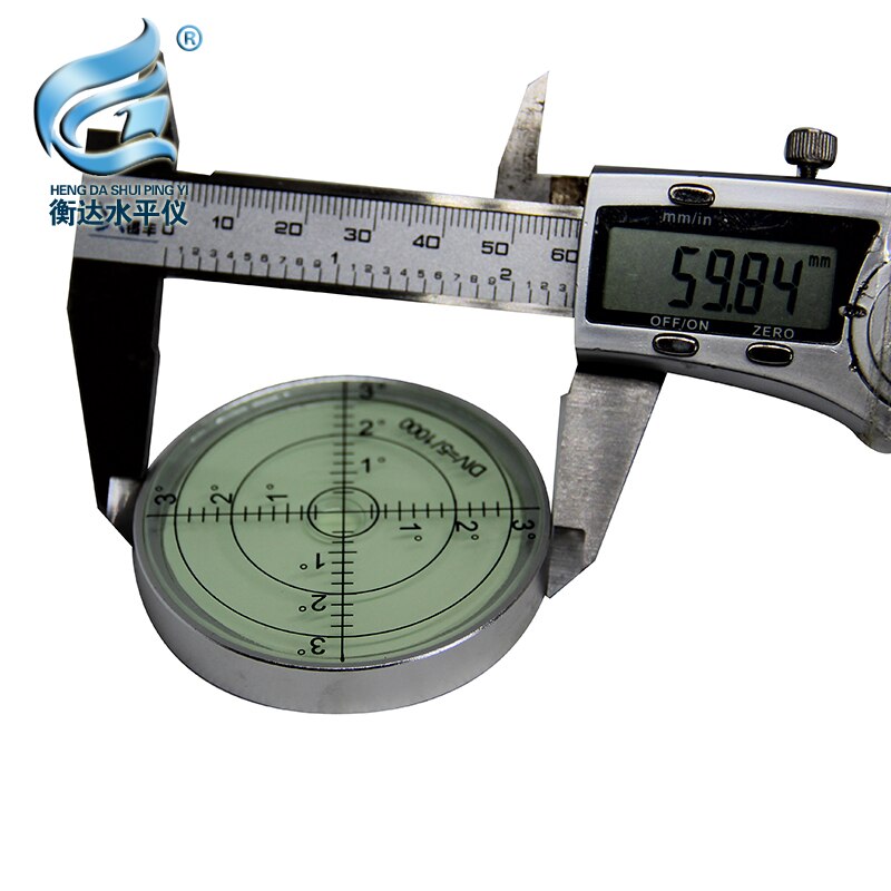 Bubble level high-precision level bubble Vientiane level magnetic level round horizontal bubble luminous horizontal beads