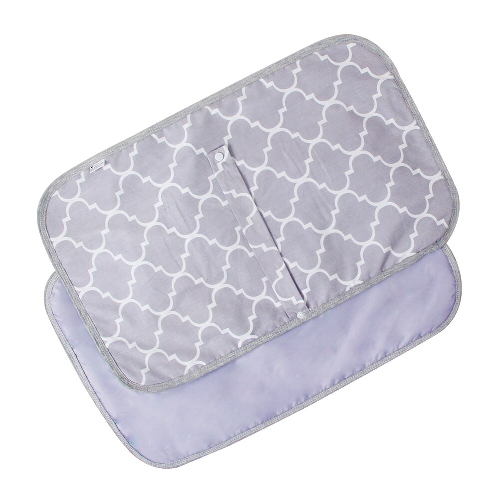 Tragbare Neugeborenen Wasserdichte Baby Ändern matt 60X37cm Kleinkind Faltbare Reise Ändern Windel Windel Liner Pad: muster A