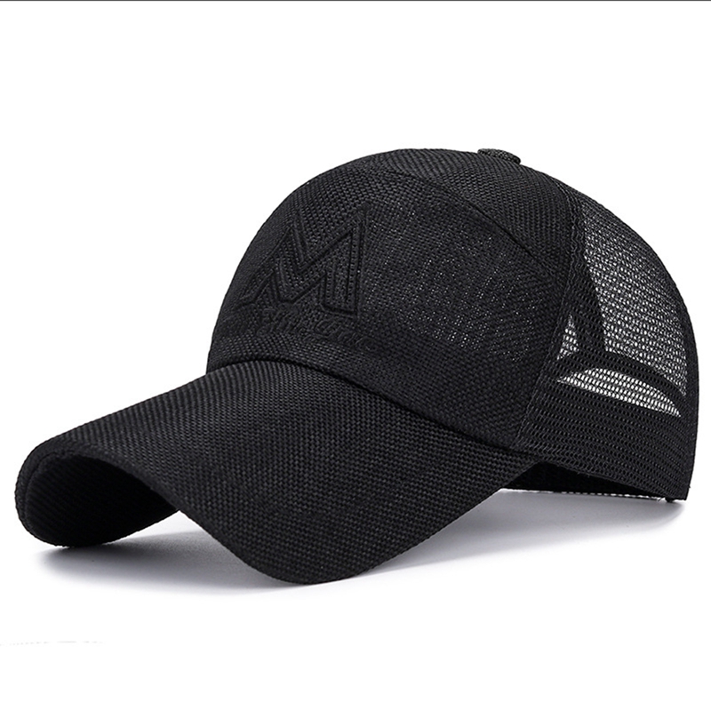 Sommer Gittergewebe-Baseball Kappe Frauen Männer UV Schutz draussen Reiten Angeln Tennis Golf Kappen Panama Sport Hütte: BK4