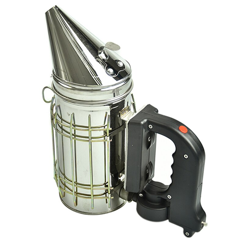 Ahumador eléctrico de abejas para colmena de abejas, ahumador, apicultor, Herramientas de apicultura de acero inoxidable, Material duradero