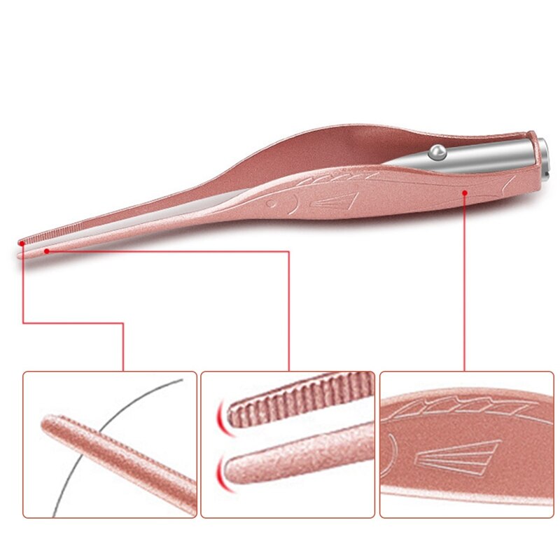 Ear Picker Luminous Ear Pick Sets Baby Picking Ear Wax Tweezers Tool Set Ear Picking With Light Baby Care Tools