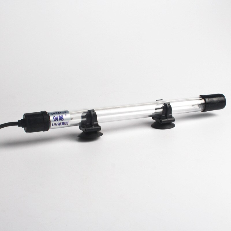 Lámpara esterilizadora UV sumergible para acuario, filtro de luz ultravioleta impermeable, floración de algas, luz limpia para pecera, estanque, Coral