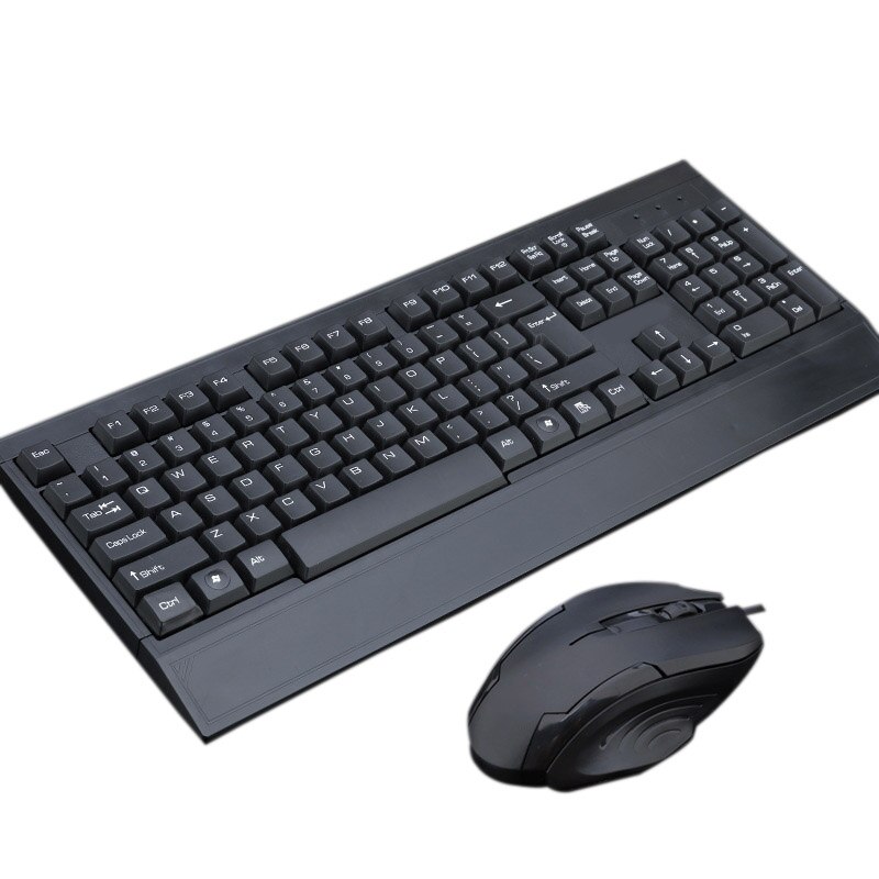 Mini tastatur mus tastatur sæt trådløs bluetooth slim tastatur til android windows ios tablet pc kontorartikler: Blå