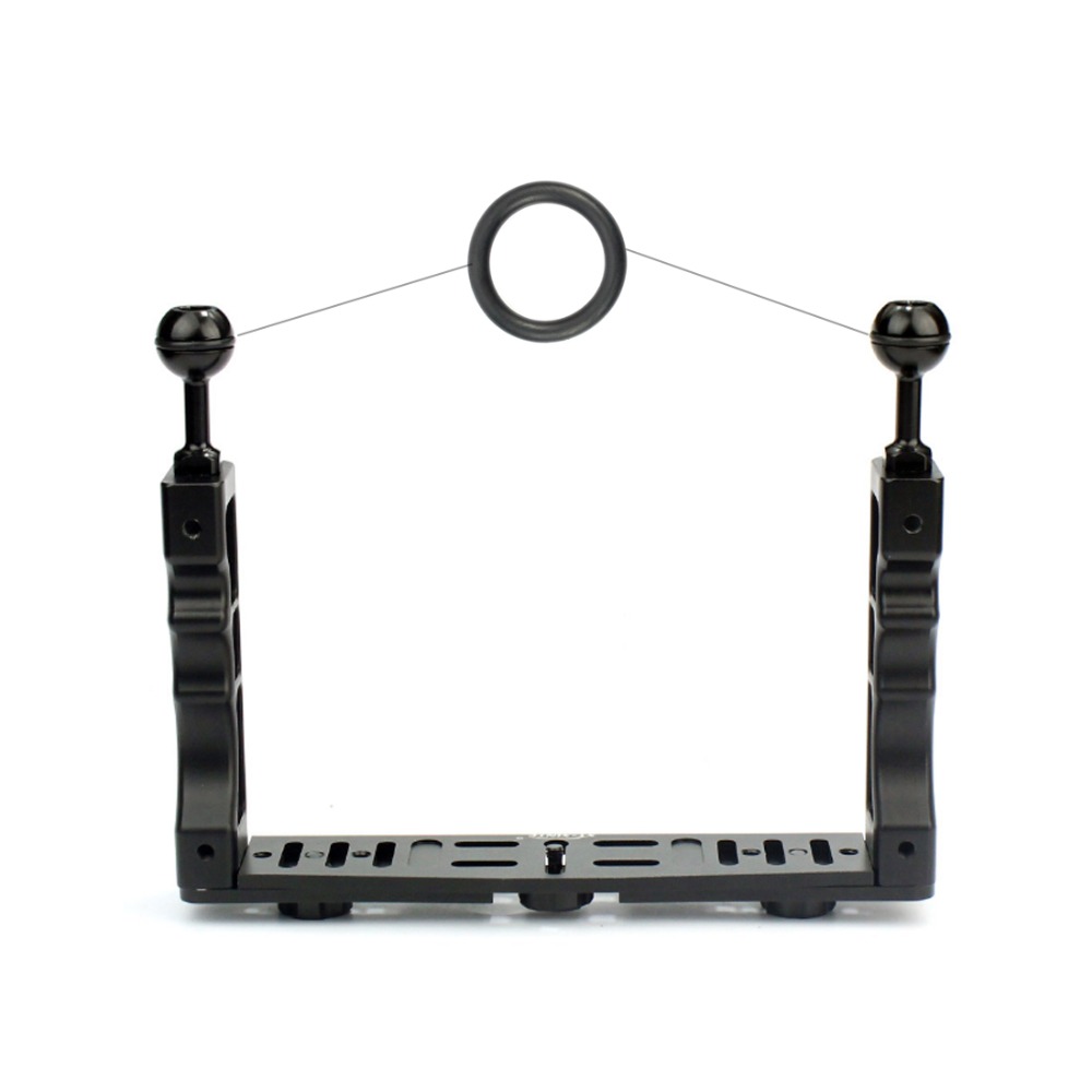 Anillo de goma de silicona tipo O de 10 piezas, adaptador de junta tórica impermeable para GOPRO yi, OSMO Action, cámaras DSLR, accesorio de cabeza de bola de buceo