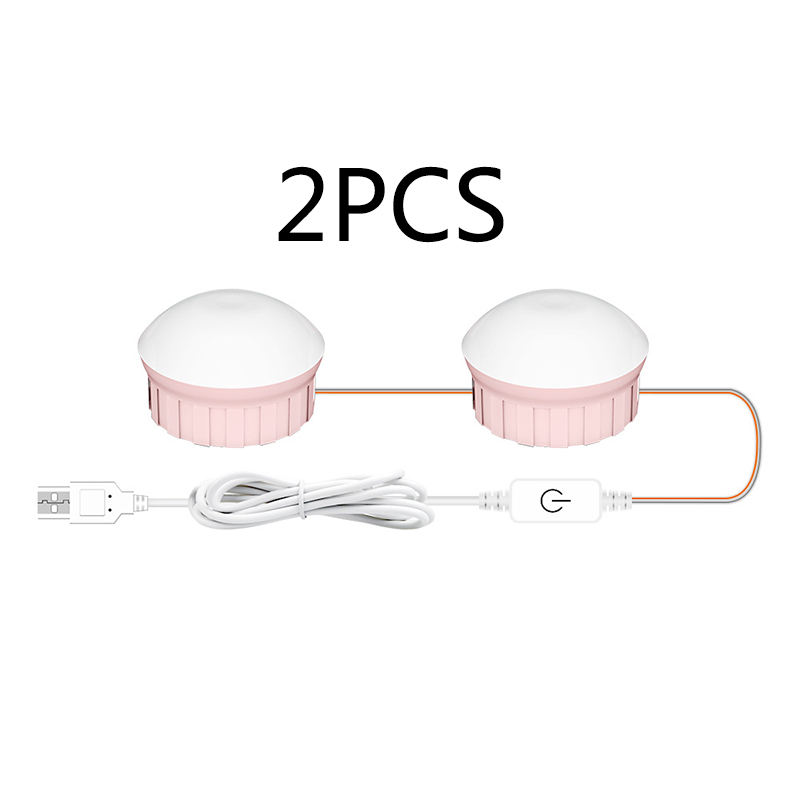 Verlichting Spiegel Make-Up Spiegel Badkamer Make-Up Met Verlichting Vanity Verlichting Verlichting Voor Badkamer Kaptafel Lichten Voor Muur: 2 Bulbs / White no remote