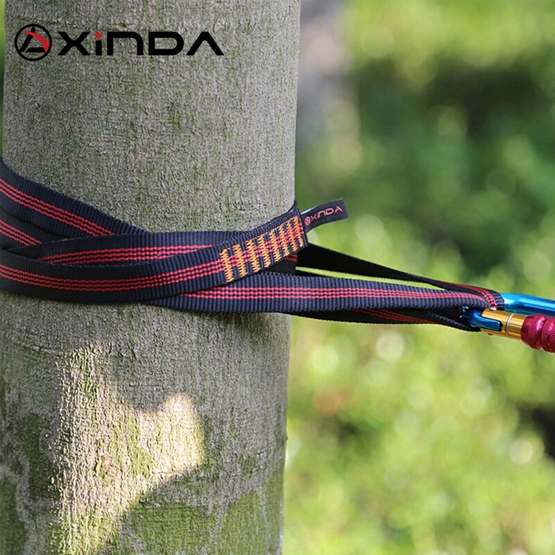 Outdoor Rock Climbing Equipment Mountaineering Belt Support Protective Sling High Strength Wearable Polyester Belts