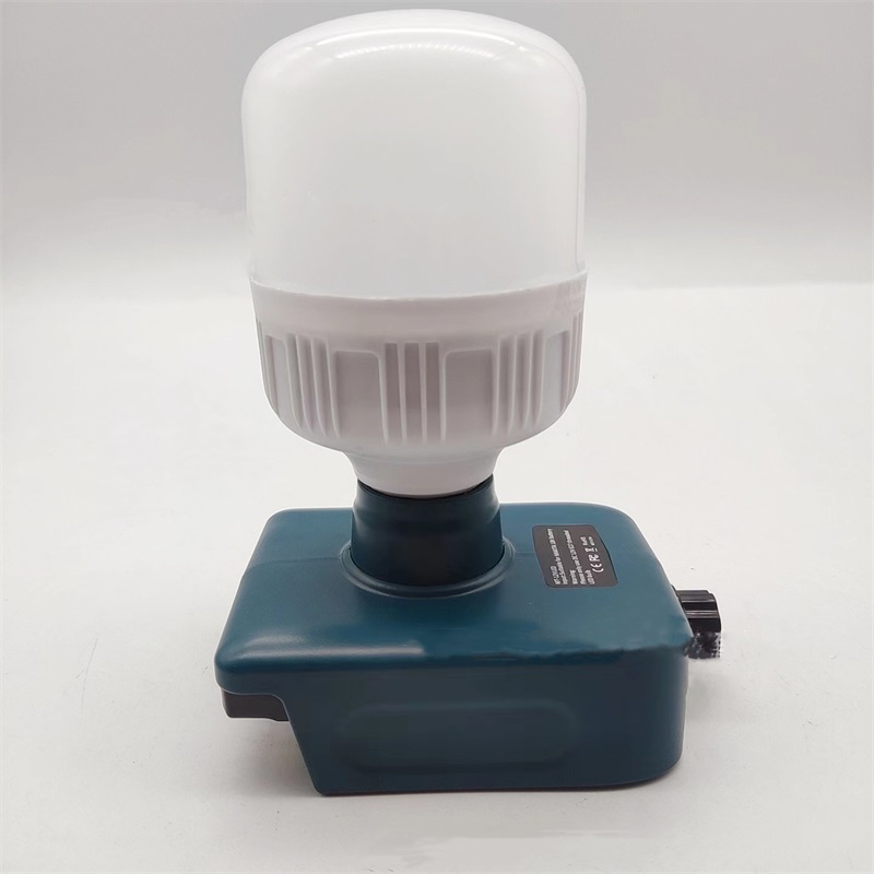 Draadloze LED Werklamp 12W LED Lamp Voor Makita/Dewalt/Milwaukee 18V 20V Li-ion batterij Dimmen Koel Witte Lamp Buitenverlichting