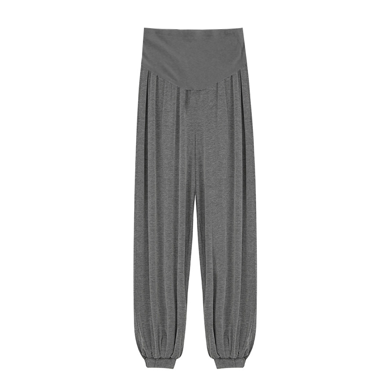 frühling Schwangere Frauen Hosen verlieren Beiläufige Bauch modal Jogginghose Plus Größe Hohe Taille Mutterschaft Baumwolle Bauch Hosen