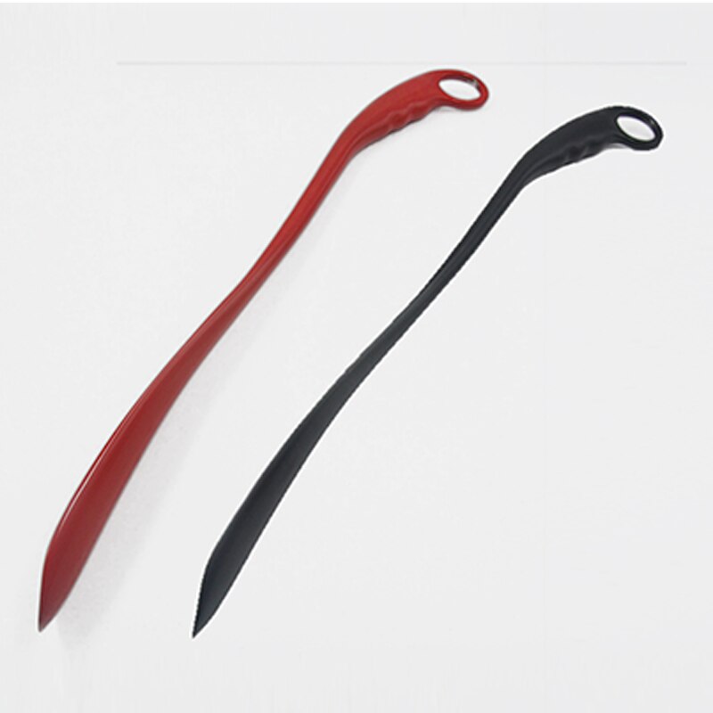 52cm Aluminium Alloy Shoe Horn Long Metal Shoe Spoon Convenient Wear Stainless Steel Shoe Horn