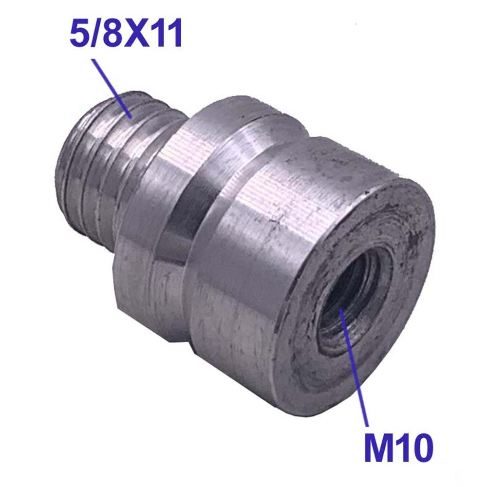 Metal Adapter ( 5/8x11 male thread to M10 female thread ) for prism set .total statoin.GPS