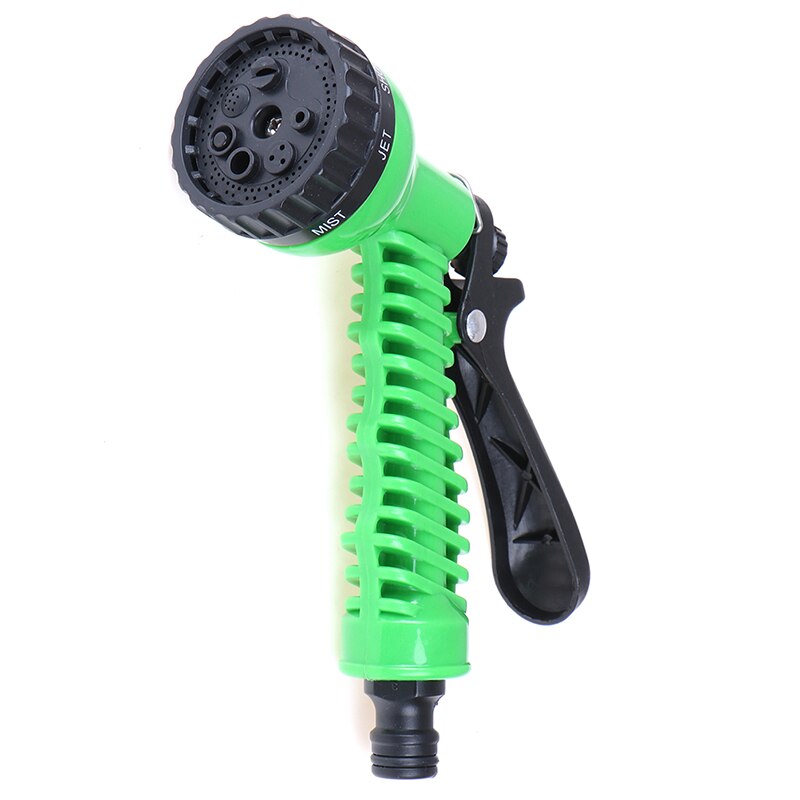 Drys værktøj bil rengøring værktøj have vand sprøjter vand pistol til vanding plæne slange spray vand dyse pistol: Grøn