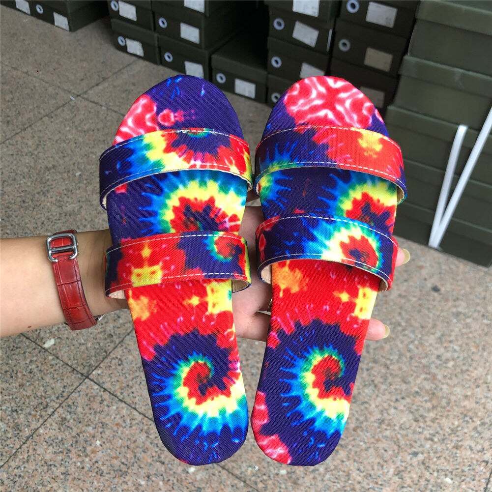 Karinluna stor storlek 43 slip on mix färg skor kvinna tofflor kvinnliga bekväma ins tofflor kvinnor