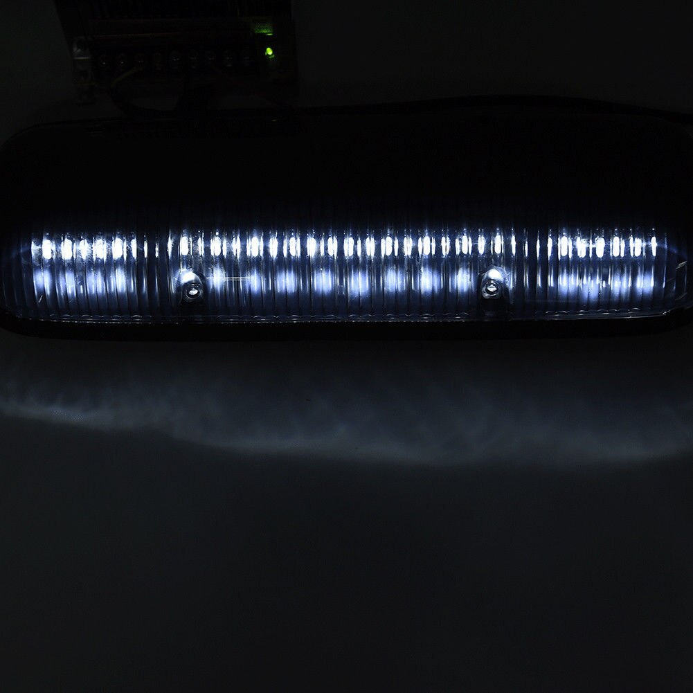 Roof Cab LED Lights Transparent Cab Roof LED Running Light White For Dodge Chevrolet SUV 3pcs Running Lamp