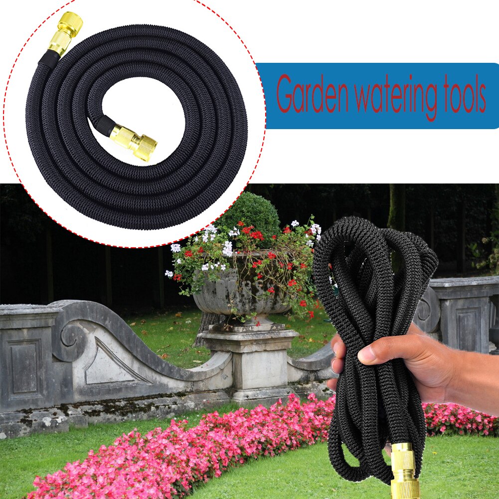 Garden Retractable Hose Watering 25/50 Feet Flexible High Pressure Resistant And Durable Garden Hose Easy to Carry And Store