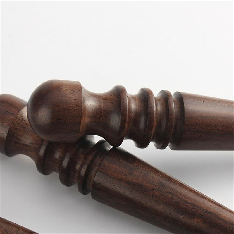 Pulidor de bordes de cuero, herramienta de pulido de madera de sándalo hecha a mano, palo de pulido de madera,