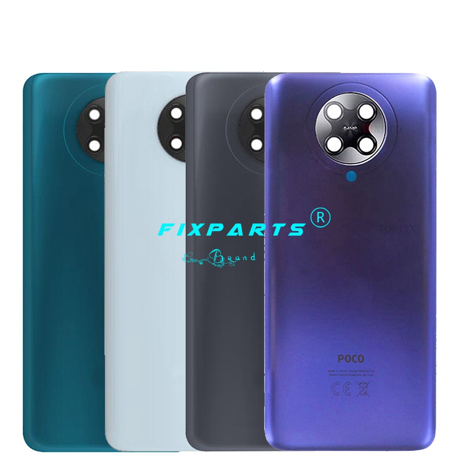 Funda trasera de Metal para Xiaomi Poco F2 Pro, cubierta de batería trasera, reemplazo de Pocophone