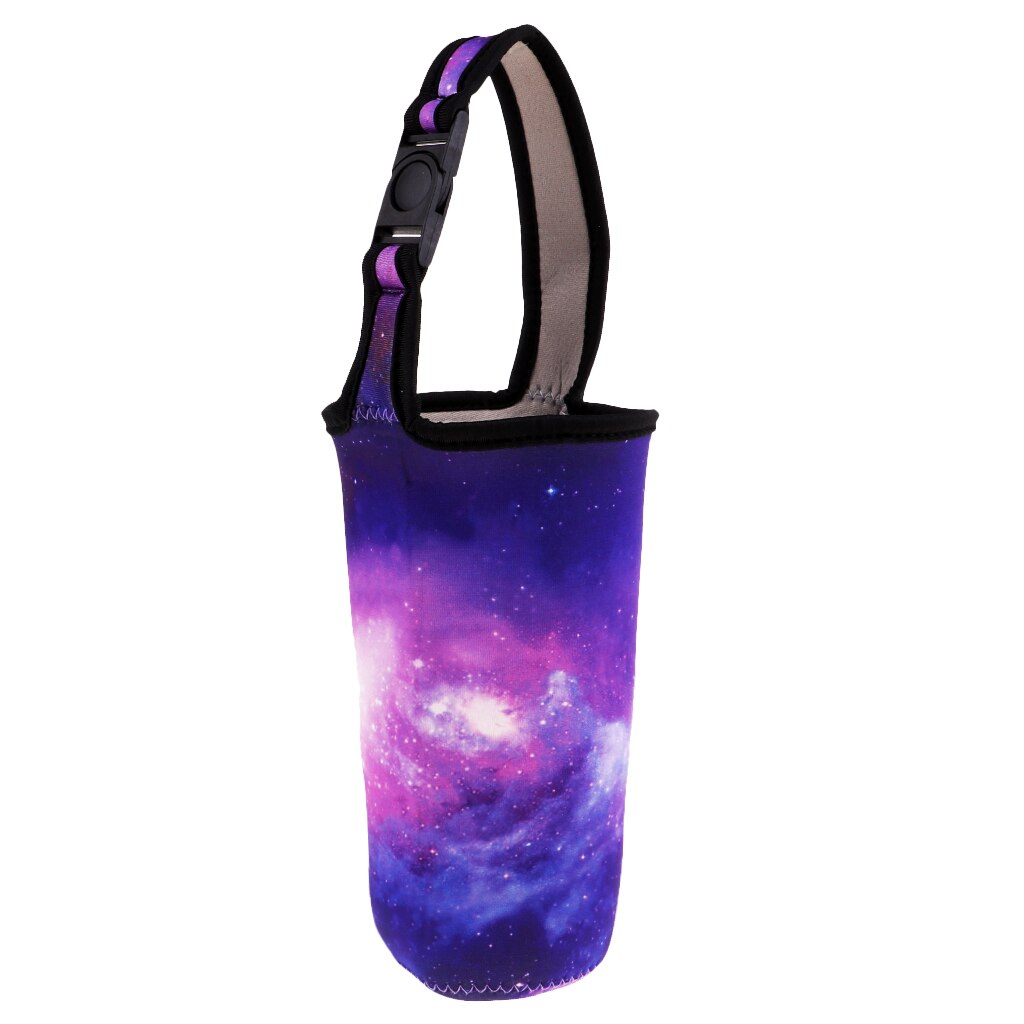 Tumbler Carrier Houder Bag Voor 30 Oz Roestvrijstalen Vacuüm Reizen Geïsoleerde Koffie Mok: Purple Sky