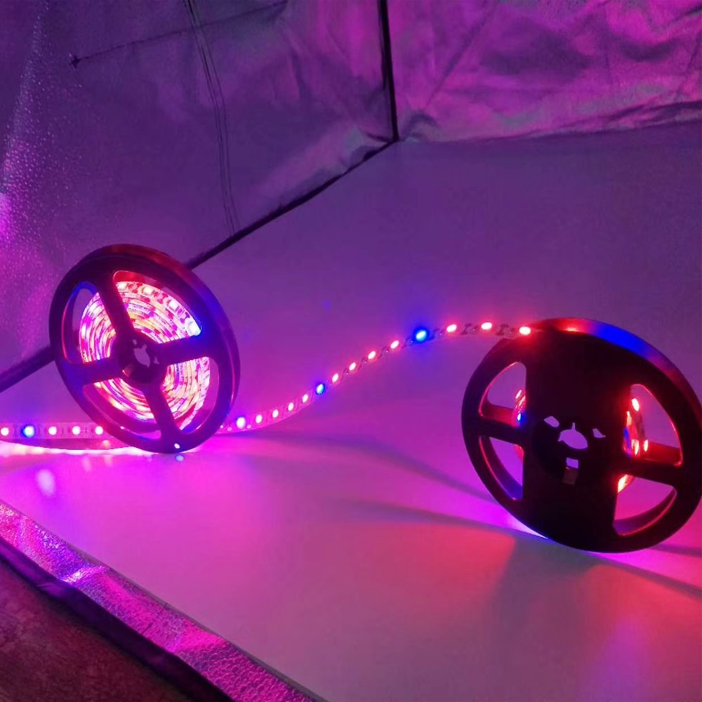 LED Grow Light Full Spectrum USB LED Strip red blue 5050 60LED Phyto Lamps For indoor flower seed Hydroponic Plant Growing lamp