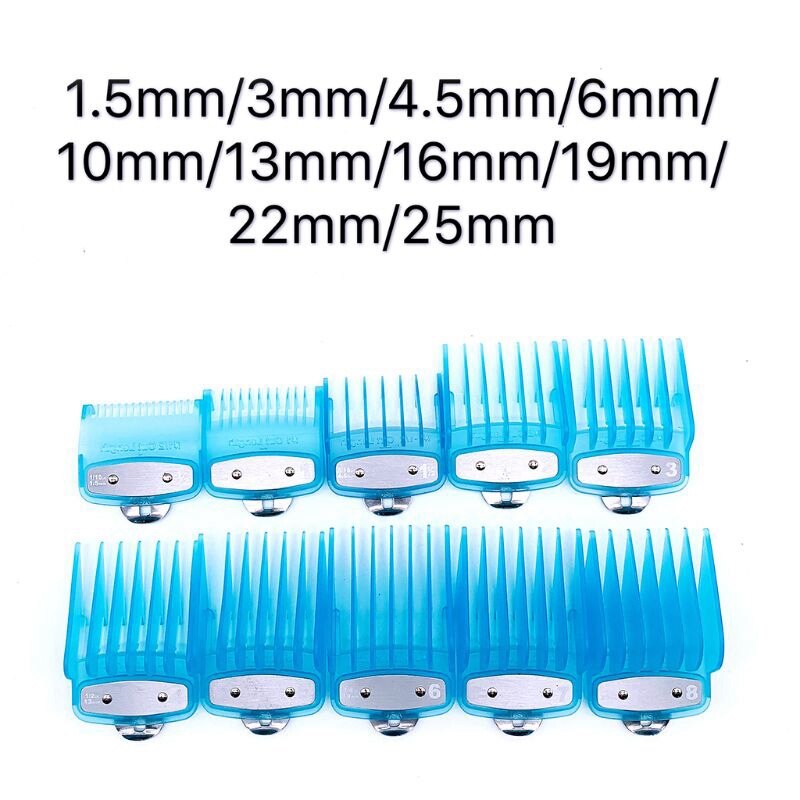 for WAHL Barber Shop Styling Guide Comb Sets Transparent Clipper Hair Limit Comb Trimmer Attachment