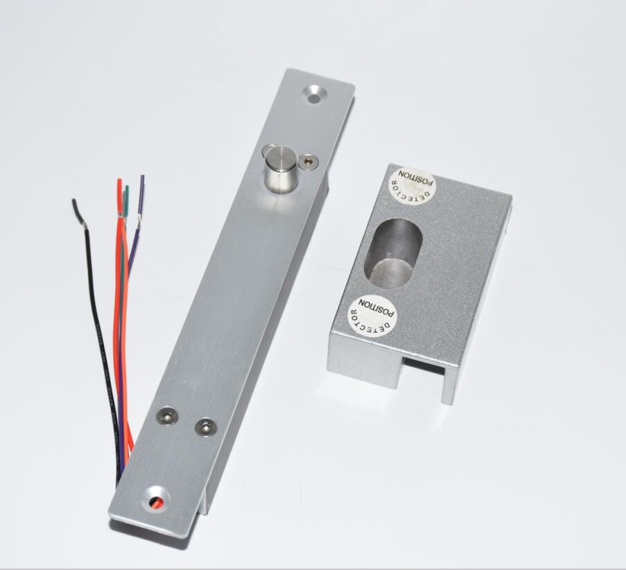NOor NC with bracket Electric Bolt Glass Door Lock Electronic Lock with time delay For door Access Control Security System
