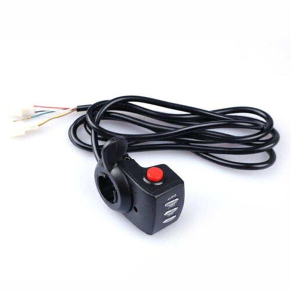 Twist Thumb Throttle Assembly For E-Bike Electric Bike Scooter Led Meter 6 Wires High Performance Great Reliability