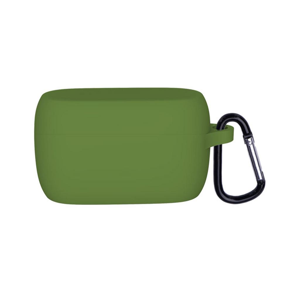 Silikone beskyttelsescover etui til jabra til elite 3 skin shell til elite 3 ladeboks cover tasker bluetooth øretelefon tilbehør: D