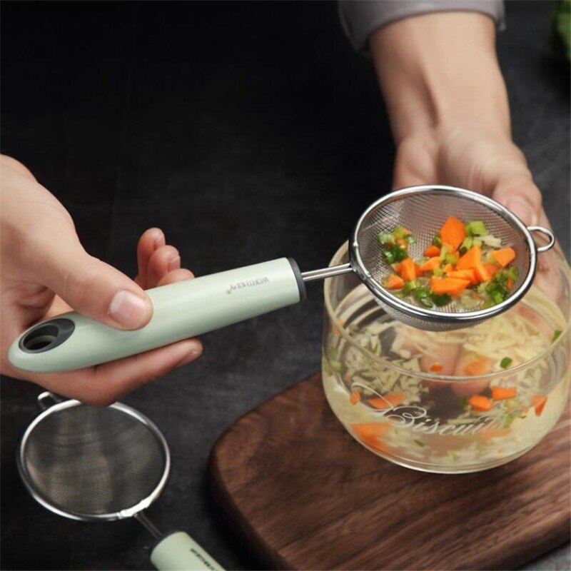 Kitchen Utensils Long Handle Cooking Tool Kitchen Stainless Steel Gadget Soup Ladle /Colander Spoon/ Shovel /Spatula Turner: 444986