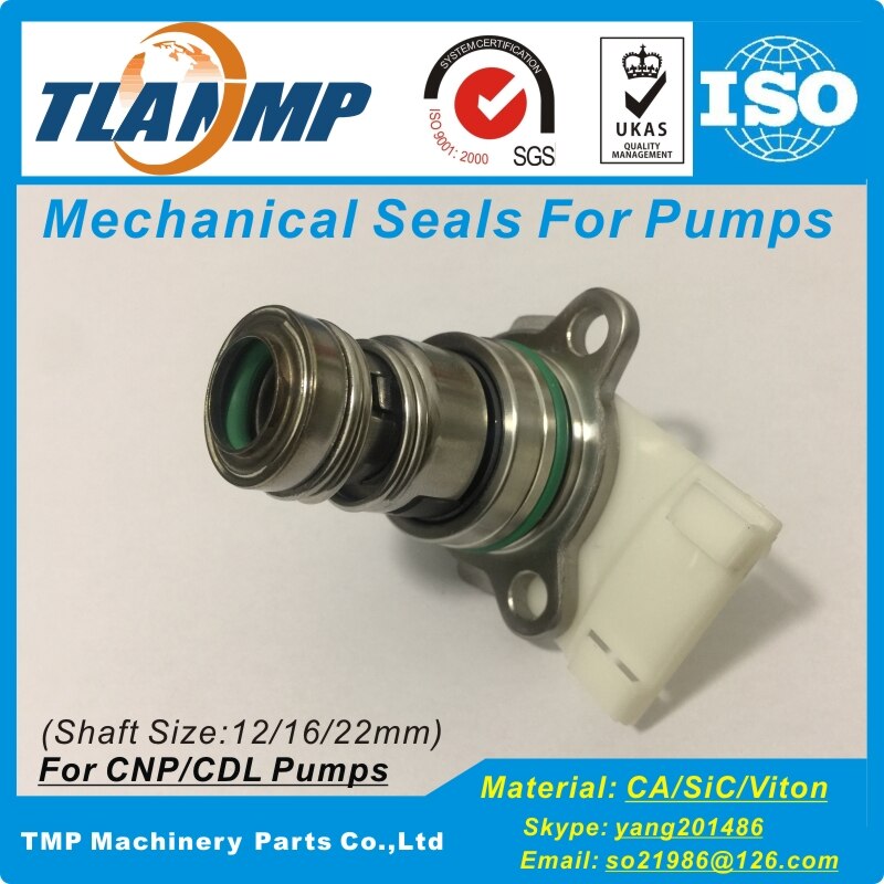 CDLC-12 (3R) TLANMP Mechanical Seals for CDL/CDLF1/2/3/4 (Shaft Size 12mm) CNP/SPERONI Pumps Cartridge Seals
