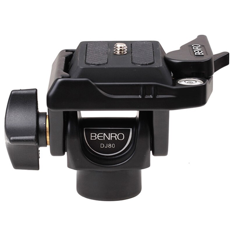 BENRO Monopod Head DJ80 DJ-80 Tilt Patented Dual-Lock Quick Release System Aluminum Head For Monopod