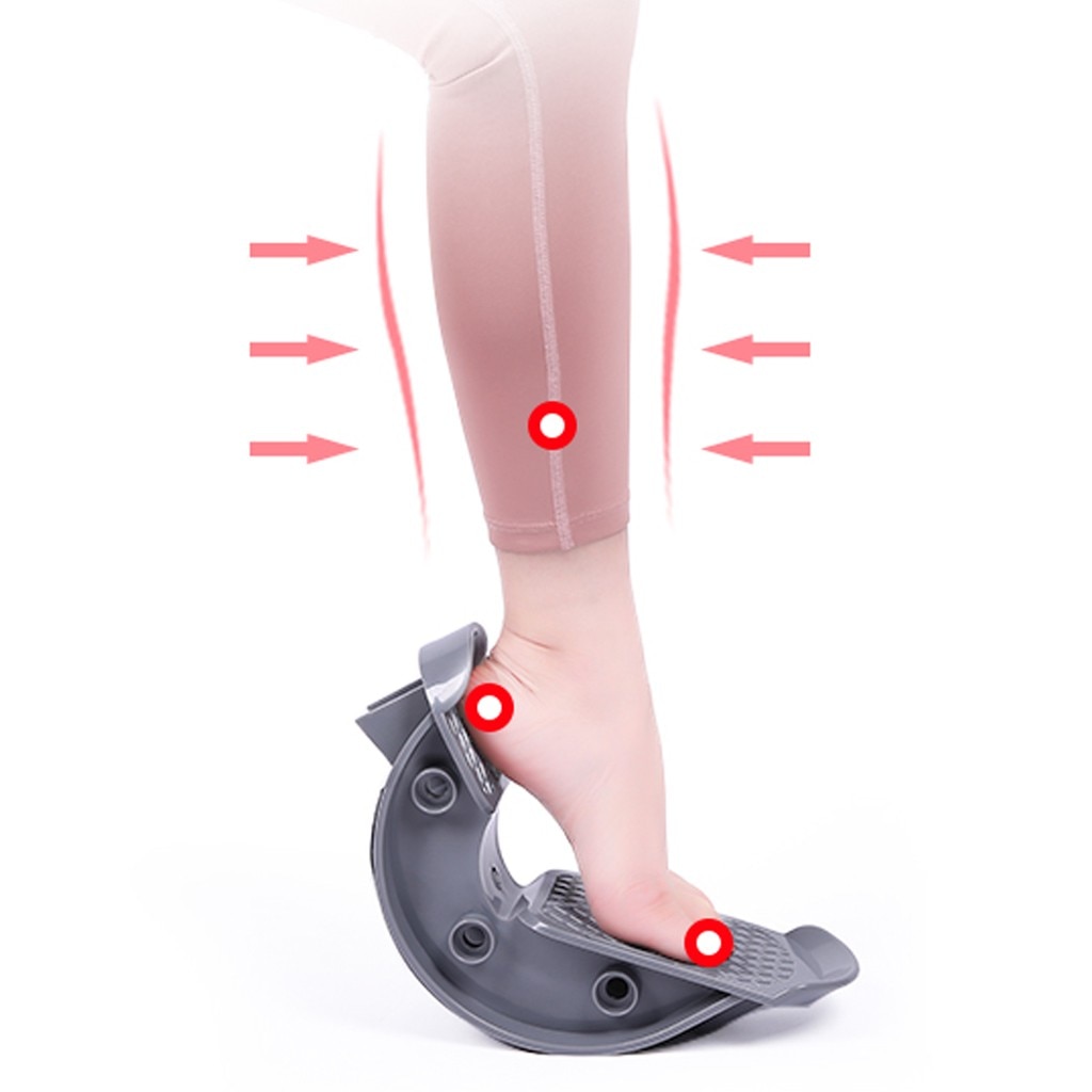 Sportsmassage pedal fod vippekalv ankelstrækbræt til achilles senebetændelse muskelstræk fodbåre yoga fitness #c