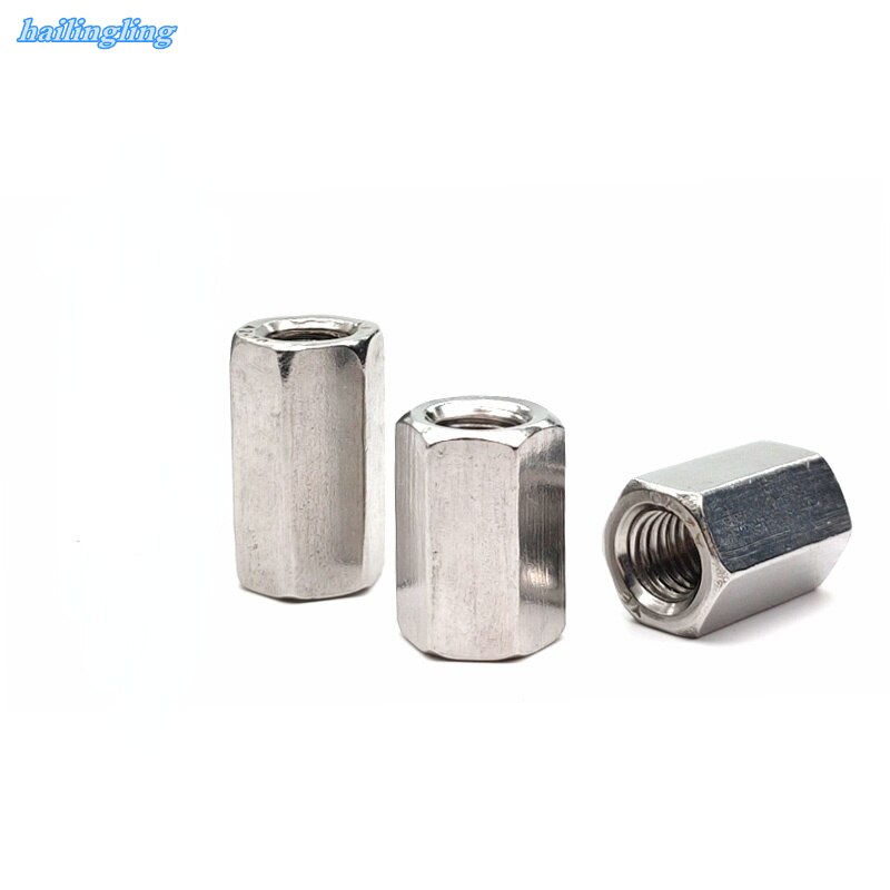 10pcs 304 Stainless Steel Hexagon Extended Fine Th... – Vicedeal