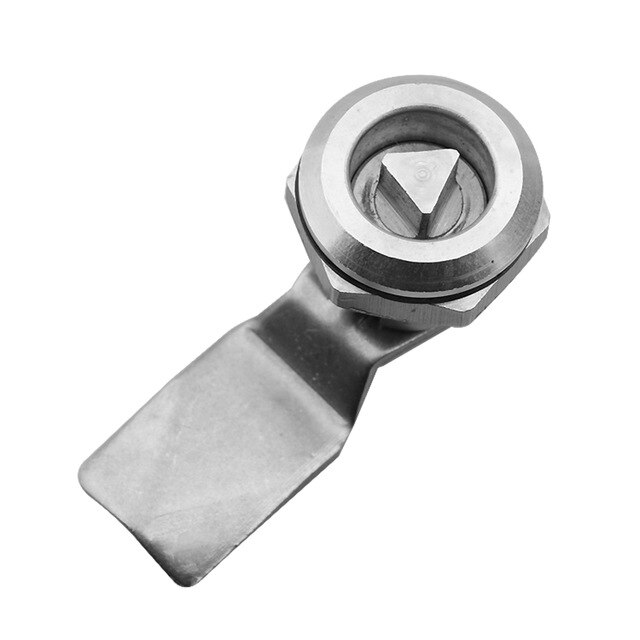 5PCS Zinc Alloy Metro/HSR/Train Door Lock Multifunction Electric Cabinet Lock Trash Bin Elevator Scalator Triangle Lock: Red