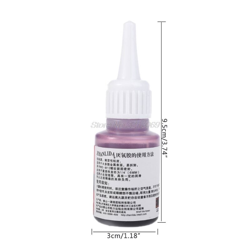 Anaerobic adhesive Metal Lock Screw glue Thread Seal up Anti rust low strength Aug12 Whosale