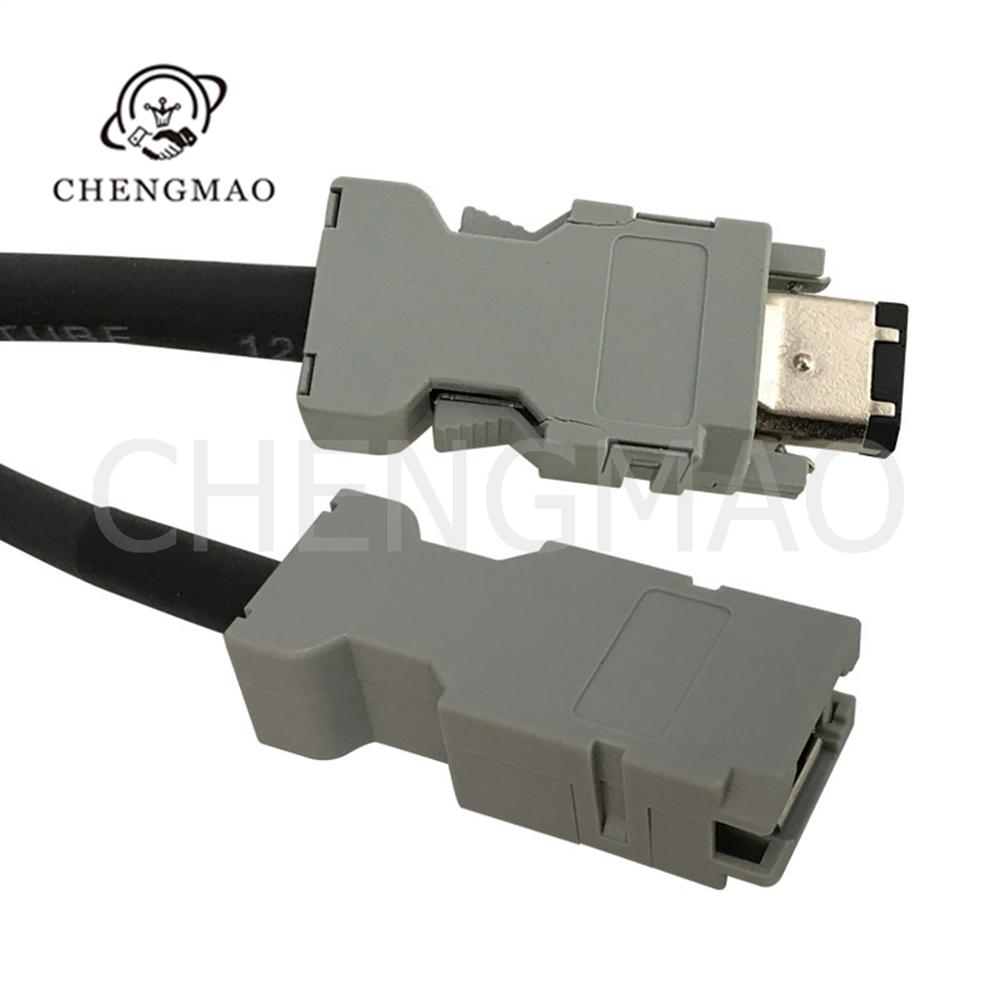 JZSP-CMP00-03 Yaskawa Servo Motor Linear Encoder 3 Meters Length Pure Copper Signal