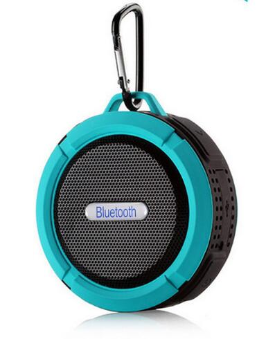 Mini Bluetooth Speaker Draadloze Luidspreker Draagbare Draadloze Speaker Waterdichte Outdoor Sound Box Ondersteuning Tf-kaart Muziek Speaker: Blauw