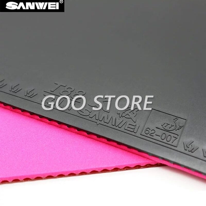 SANWEI TAIJI PLUS TAICHI Table Tennis Rubber Half-sticky German Style Tension With Sponge Ping Pong Rubber Tenis De Mesa