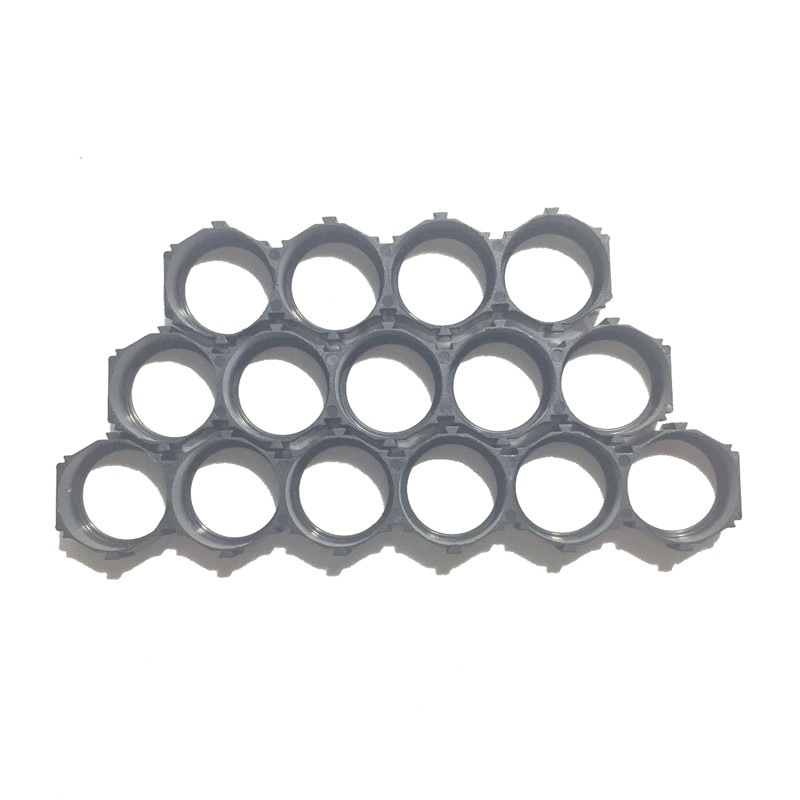 50 stk 18650 4p 5p 6p celleholder 18650 batteri afstandsholder batteribeslag til 18650