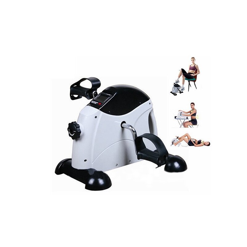 Home Mini Exercise Bike LCD Display Leg Trainer Rehabilitation Machine Indoor Stepper Fitness Treadmill Slimming Spinning Bike