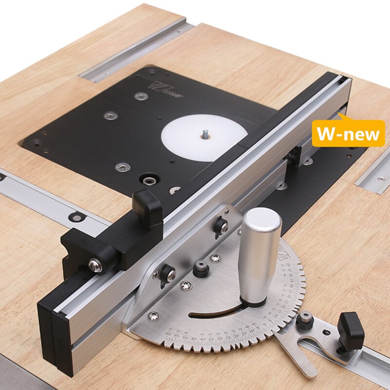 450mm Angle Miter Gauge Sawing Assembly Ruler Box Joint Jig Track Stop Limit Profile Fence Woodworking Tools Table Saw Router