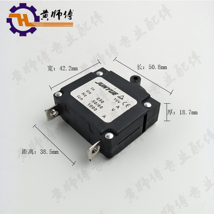 Gasoline Generator Accessories 10a13a23a30a45a Circuit Breaker 2-3kw 5kW Air Switch Power-off Protection Switch