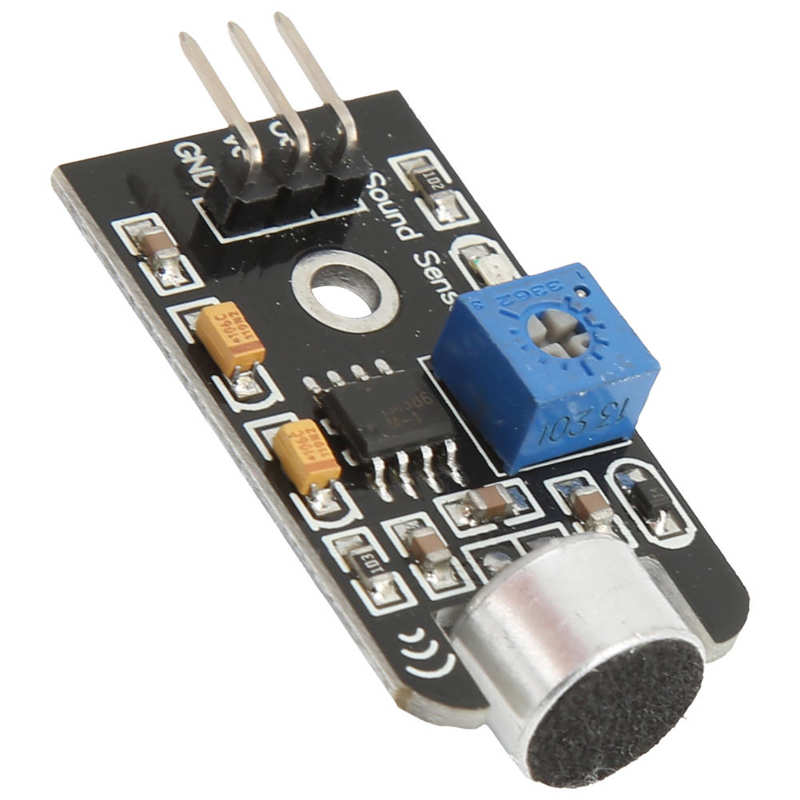 Microphone Sound Module High Sensitivity Voice Detection Module 5V for DIY Projects