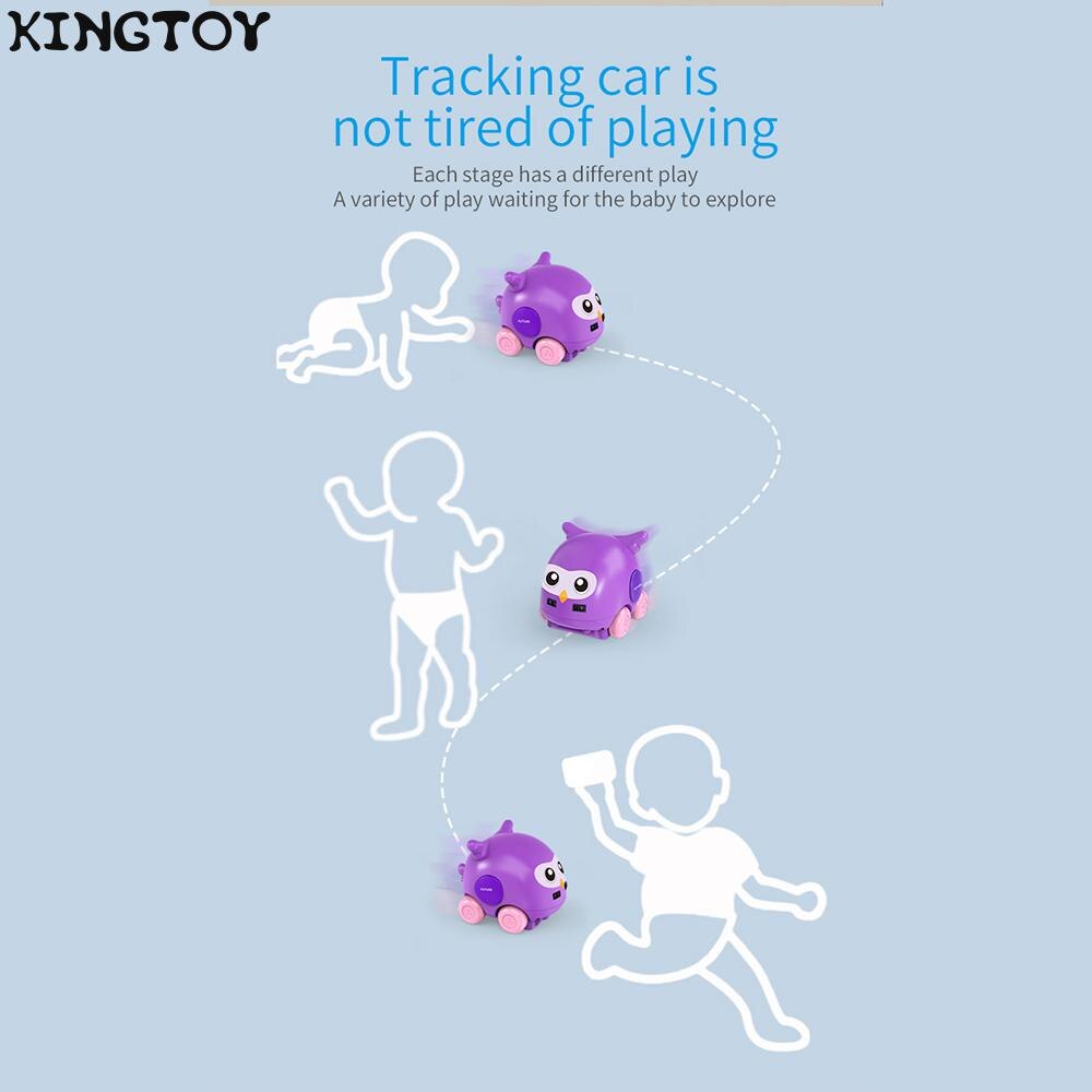 Mini Rc Animal Rc Car Hand Control Induction Track Rotation Following Me Model Electric Cute RC Toys KT2995