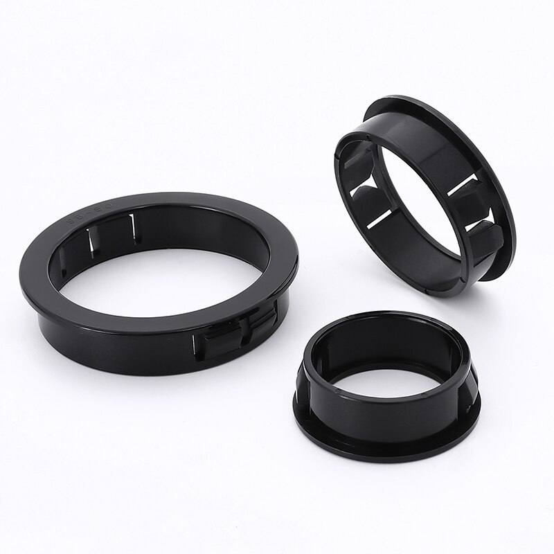 JTAREA Lochstopfen Set 10 Größen - Weiße Nylon Abdeckkappen Für Möbel Bohrlöcher 6-30mm