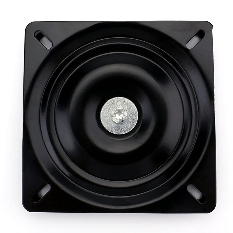 7inch Bar Bearing Stool Swivel Replacement Seat Base Table Furniture Bar Stool Swivel Plate Black
