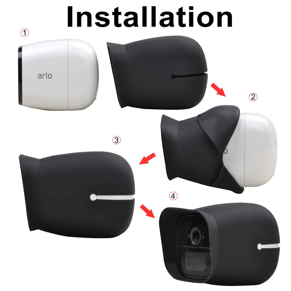 Voor Arlo Gaan Siliconen Case Uv En Weerbestendig Cover Voor Arlo Gaan Camera Accessoires