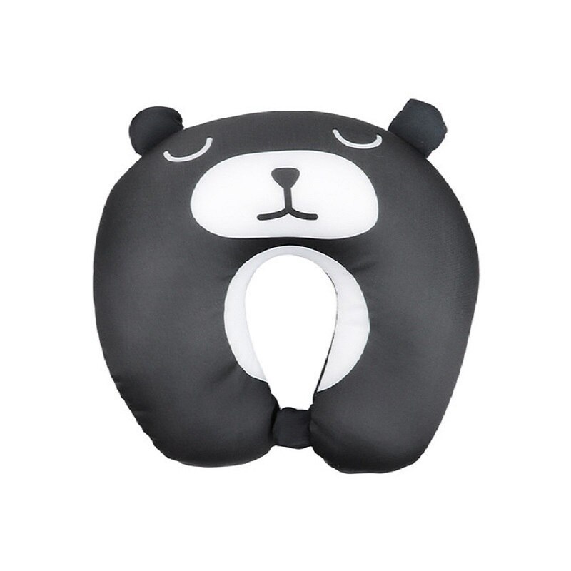 -Selling Cartoon U-Vormige Reizen Kussen Kussen Nekkussen Hoofdsteun Hoofd Kussen Zachte Memory Foam Kussen slaap Kussen: Paars