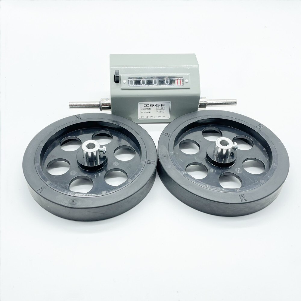 Contador de rueda de desplazamiento de 5 dígitos, contador de rueda, medidor de maquinaria textil, contador de medidas de longitud