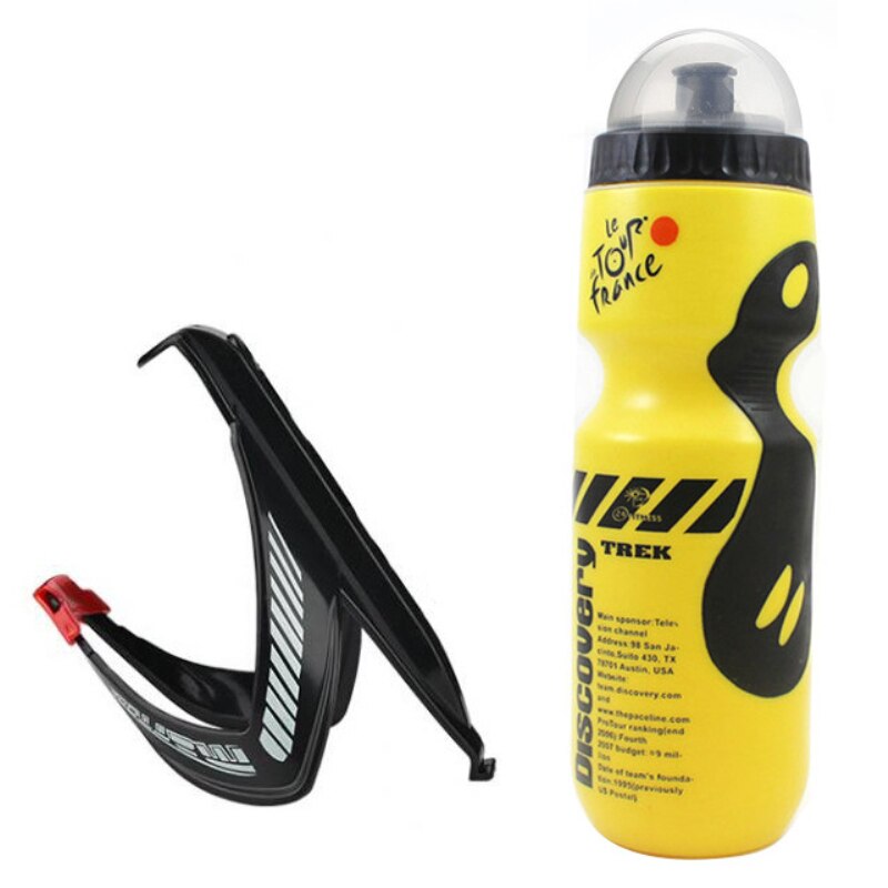 Fietsen Fles Set Mountainbike Carbon Fiber Geweven V-Vormige Fles Houder Fietsen Outdoor Reizen Sport Flessen