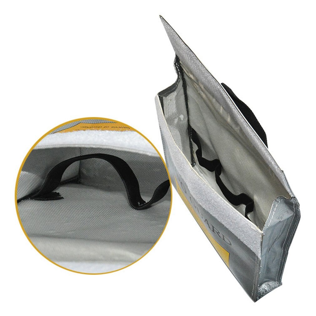 Portable Lithium Battery Guard Bag Fireproof Explosion-proof Bag RC Lipo Battery Safe Bag Guard Charge Protecting Bag