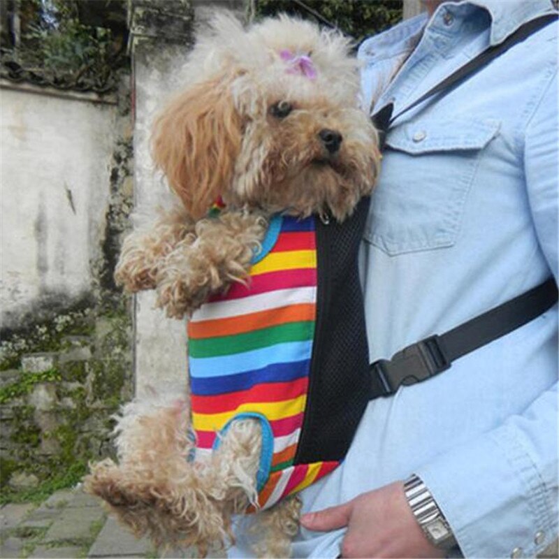 Huisdier Rugzak Mesh Ademend Rugzak Travel Dog Carrier Voor Kleine Hond Kat